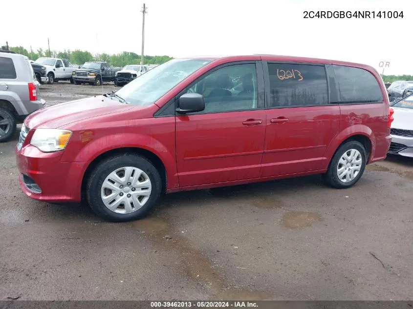 2C4RDGBG4NR141004 2014 Dodge Grand Caravan