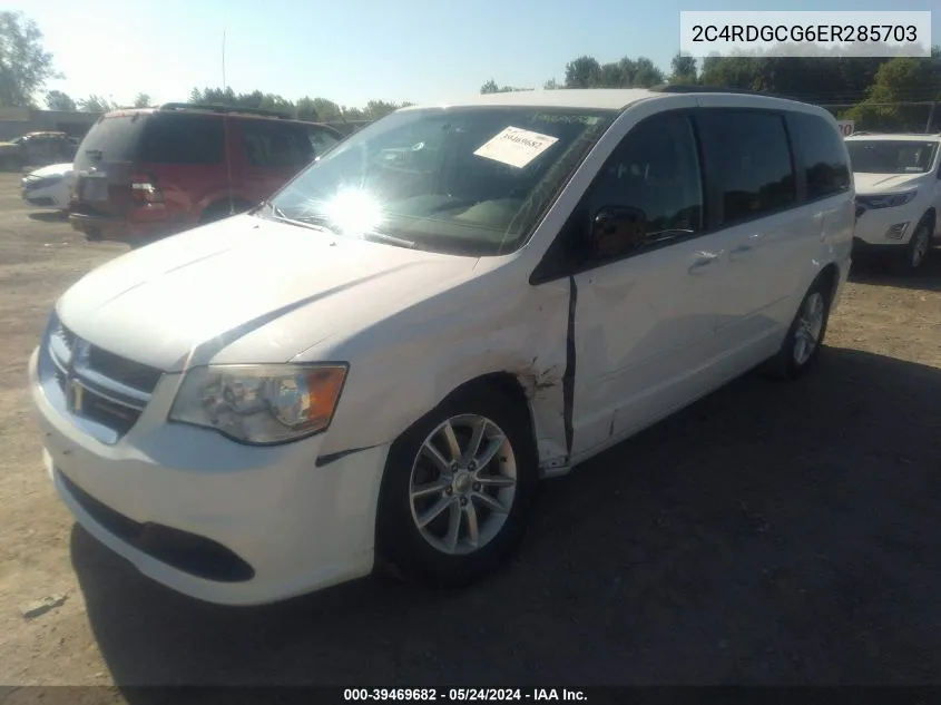 2C4RDGCG6ER285703 2014 Dodge Grand Caravan Sxt