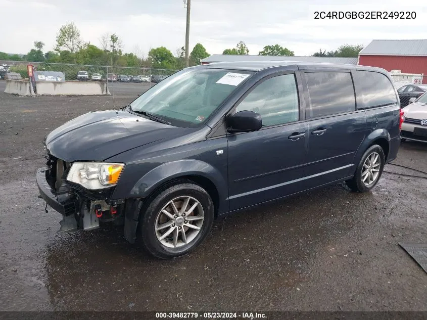 2C4RDGBG2ER249220 2014 Dodge Grand Caravan Se 30Th Anniversary