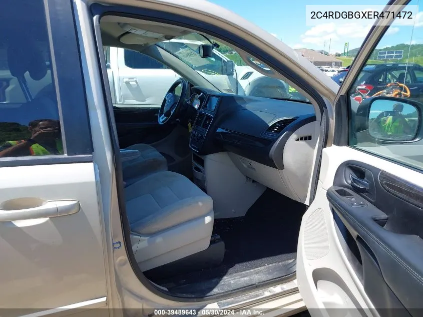 2C4RDGBGXER471472 2014 Dodge Grand Caravan Se