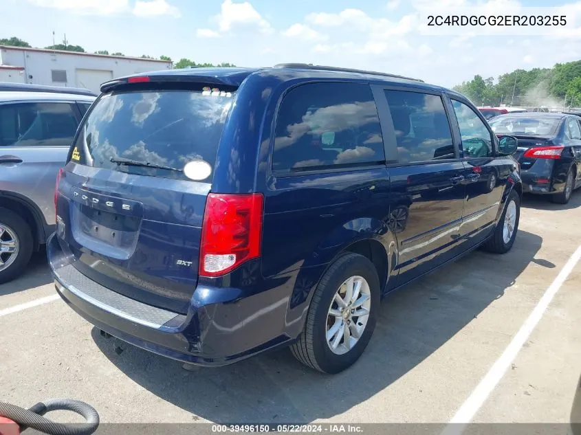 2C4RDGCG2ER203255 2014 Dodge Grand Caravan Sxt