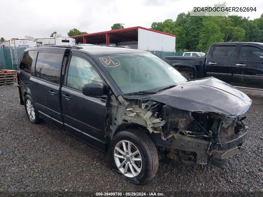 2C4RDGCG4ER262694 2014 Dodge Grand Caravan Sxt