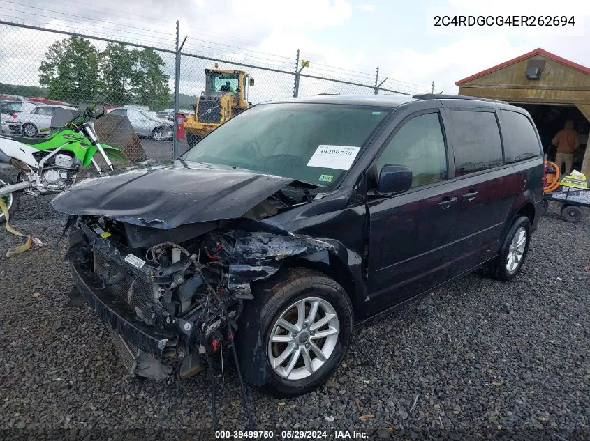 2C4RDGCG4ER262694 2014 Dodge Grand Caravan Sxt