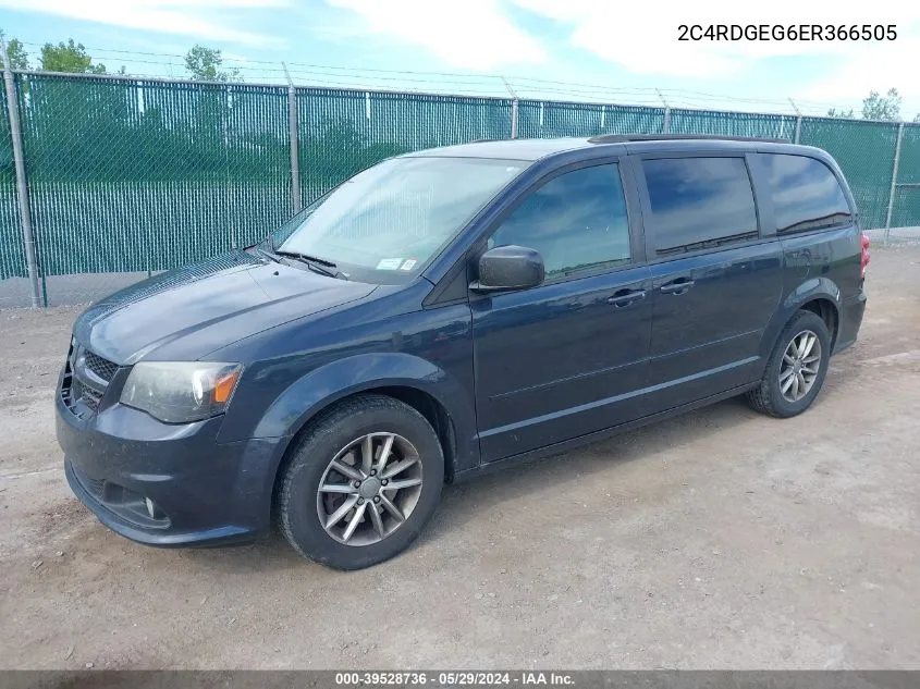 2C4RDGEG6ER366505 2014 Dodge Grand Caravan R/T