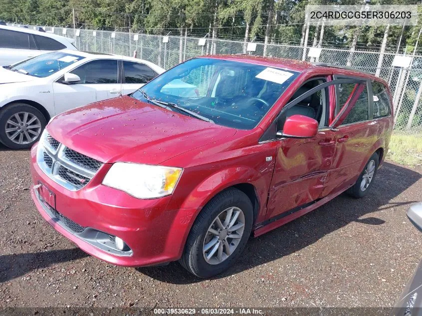 2C4RDGCG5ER306203 2014 Dodge Grand Caravan Sxt 30Th Anniversary