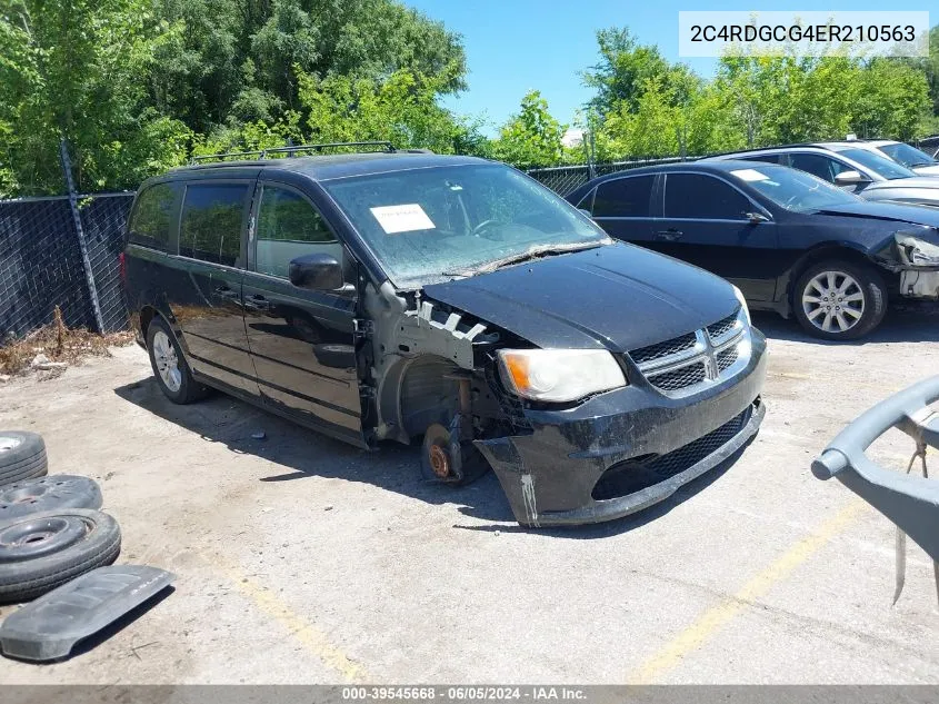 2014 Dodge Grand Caravan Sxt VIN: 2C4RDGCG4ER210563 Lot: 39545668