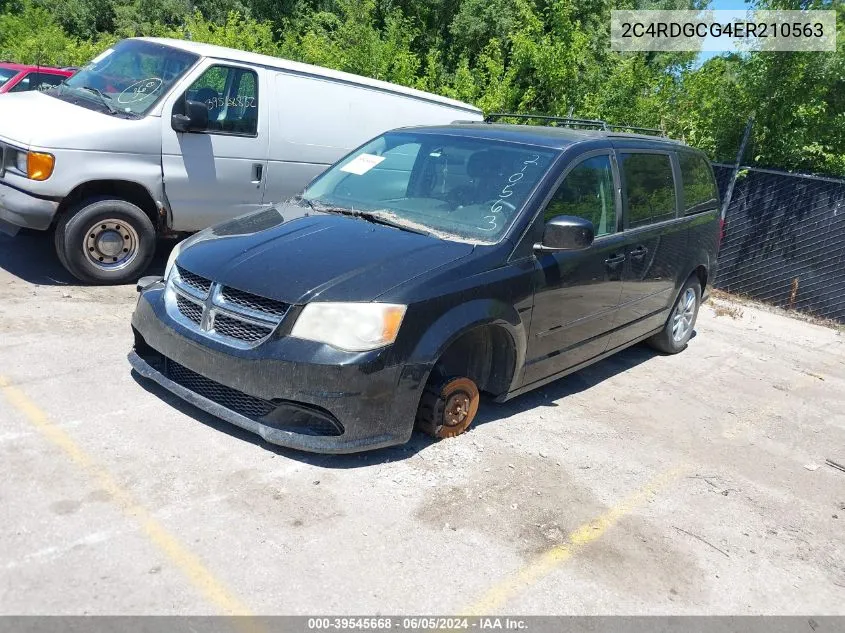 2C4RDGCG4ER210563 2014 Dodge Grand Caravan Sxt