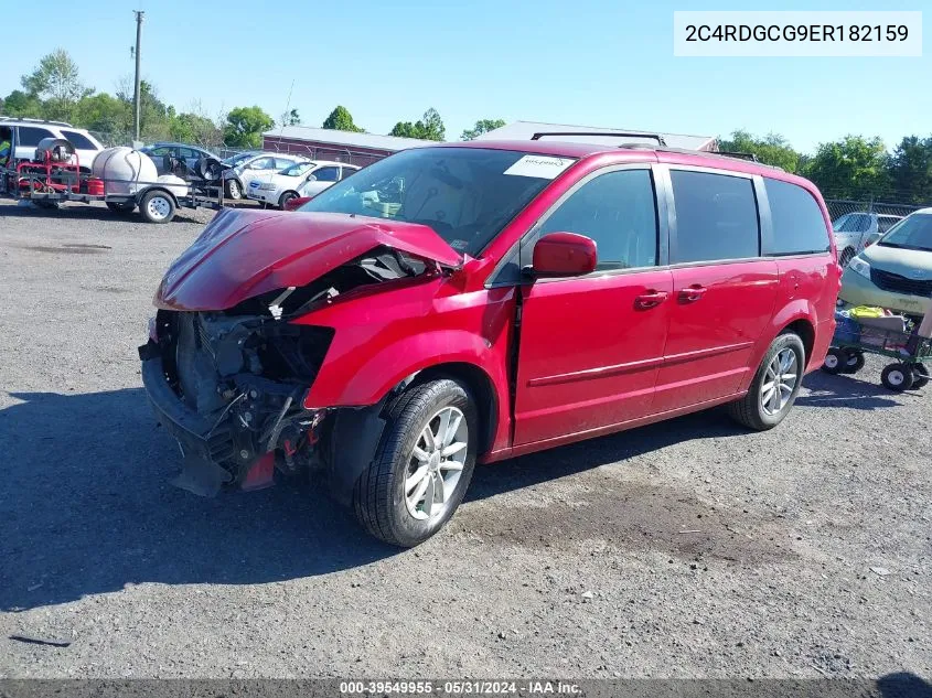 2014 Dodge Grand Caravan Sxt VIN: 2C4RDGCG9ER182159 Lot: 39549955