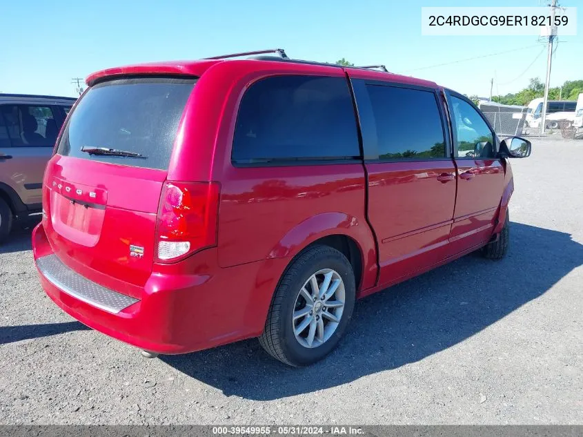 2014 Dodge Grand Caravan Sxt VIN: 2C4RDGCG9ER182159 Lot: 39549955