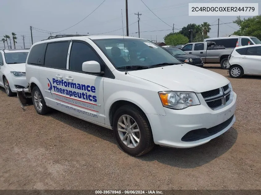 2C4RDGCGXER244779 2014 Dodge Grand Caravan Sxt