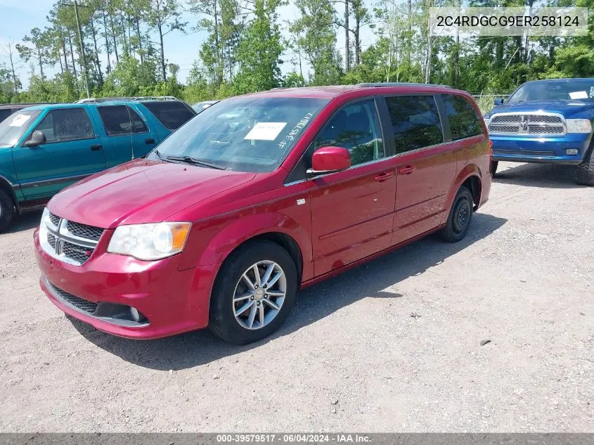 2014 Dodge Grand Caravan Sxt 30Th Anniversary VIN: 2C4RDGCG9ER258124 Lot: 39579517