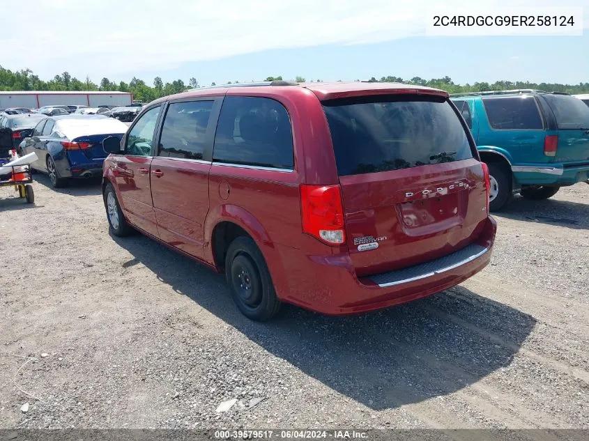 2014 Dodge Grand Caravan Sxt 30Th Anniversary VIN: 2C4RDGCG9ER258124 Lot: 39579517