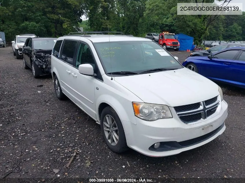 2C4RDGCG0ER258139 2014 Dodge Grand Caravan Sxt 30Th Anniversary