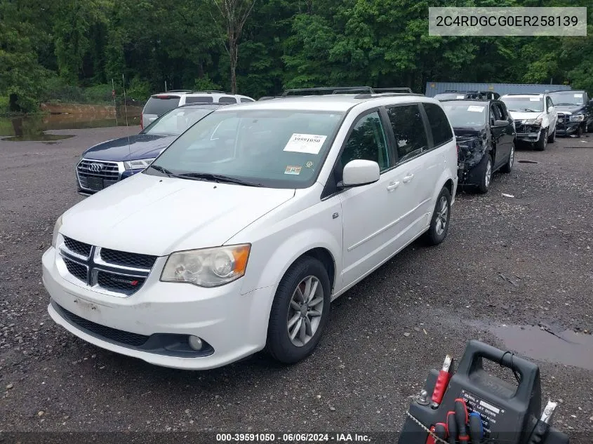 2014 Dodge Grand Caravan Sxt 30Th Anniversary VIN: 2C4RDGCG0ER258139 Lot: 39591050