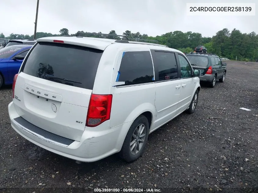 2C4RDGCG0ER258139 2014 Dodge Grand Caravan Sxt 30Th Anniversary