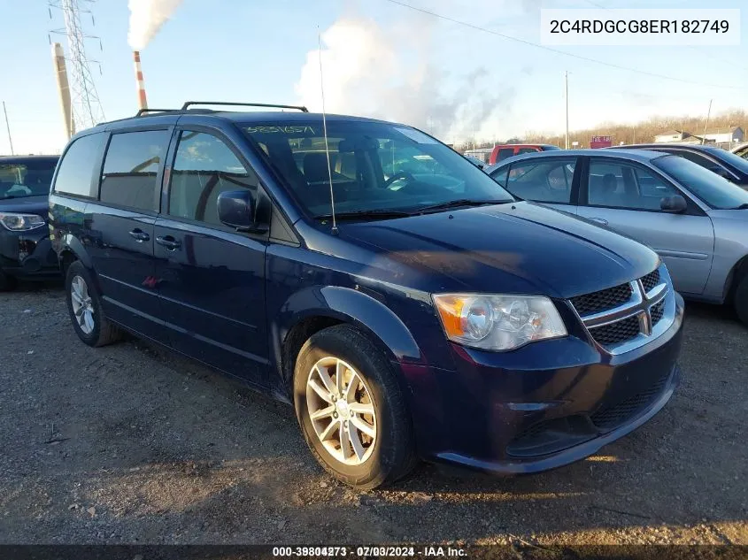 2C4RDGCG8ER182749 2014 Dodge Grand Caravan Sxt