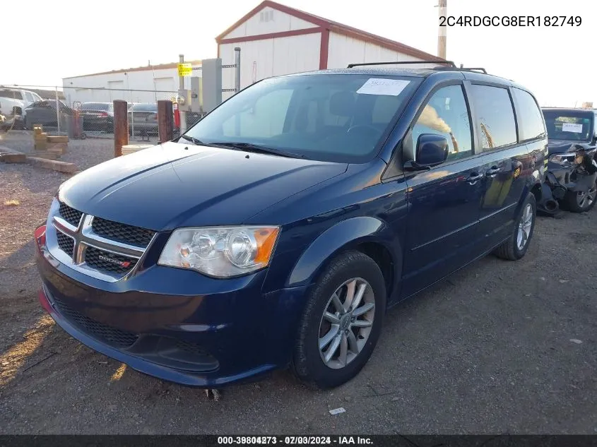 2C4RDGCG8ER182749 2014 Dodge Grand Caravan Sxt