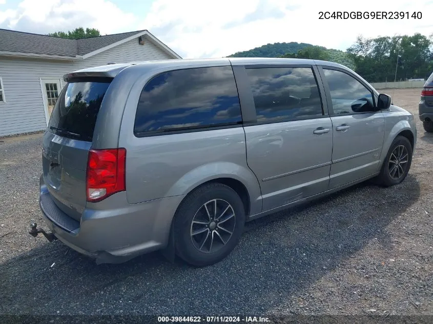 2014 Dodge Grand Caravan Se VIN: 2C4RDGBG9ER239140 Lot: 39844622