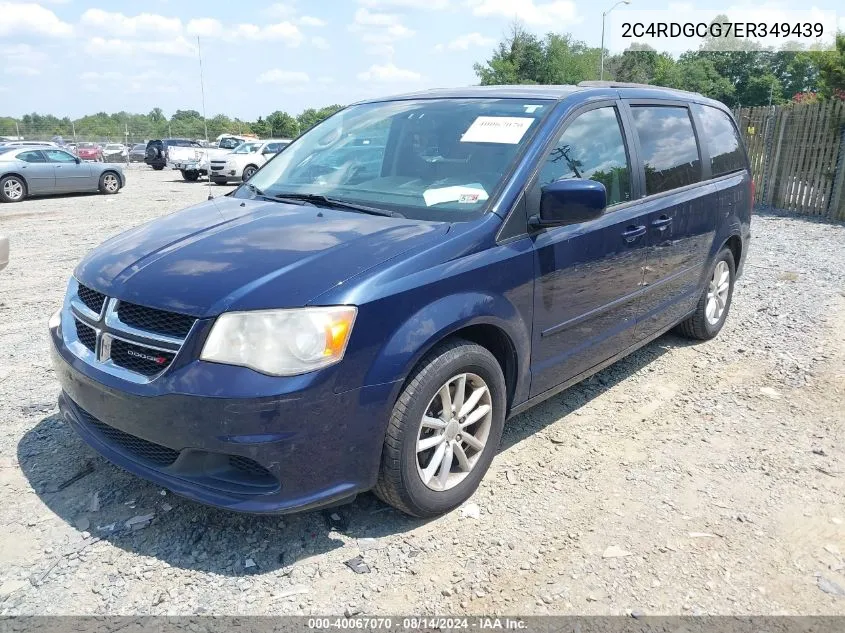 2014 Dodge Grand Caravan Sxt VIN: 2C4RDGCG7ER349439 Lot: 40067070