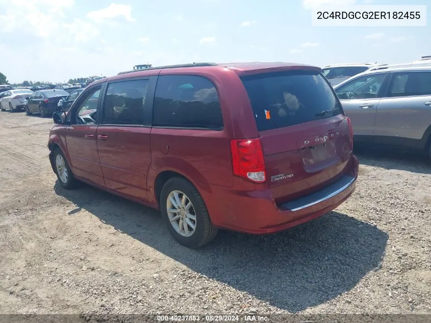 2C4RDGCG2ER182455 2014 Dodge Grand Caravan Sxt