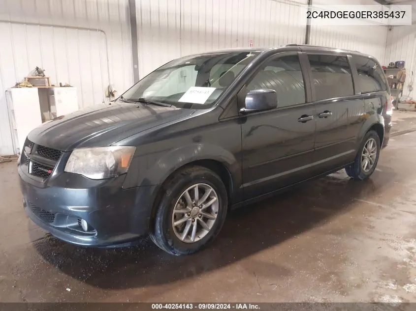 2014 Dodge Grand Caravan R/T VIN: 2C4RDGEG0ER385437 Lot: 40254143