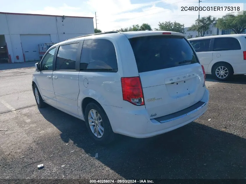 2C4RDGCG1ER175318 2014 Dodge Grand Caravan Sxt