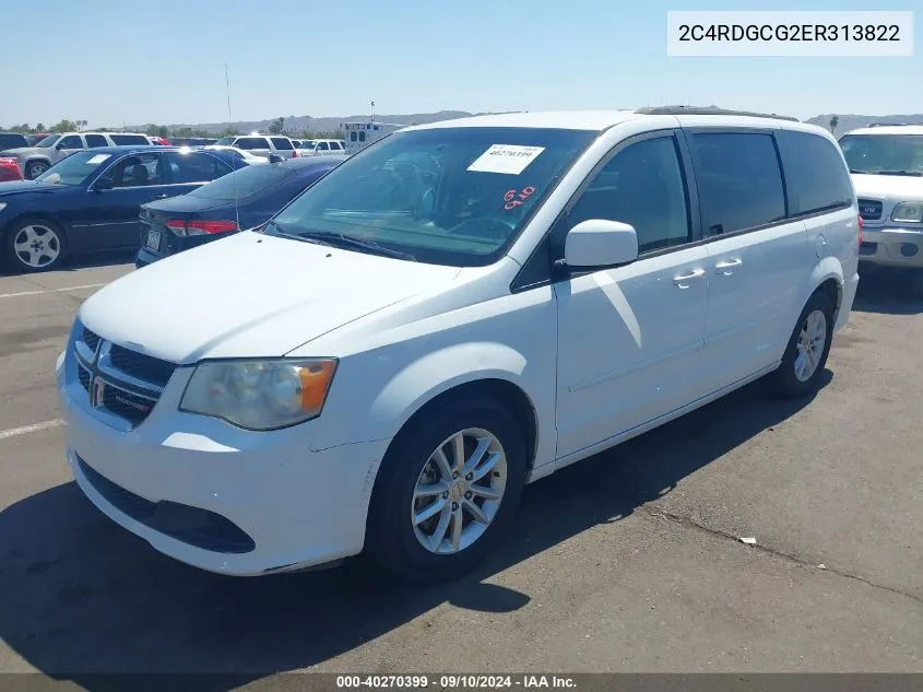 2C4RDGCG2ER313822 2014 Dodge Grand Caravan Sxt