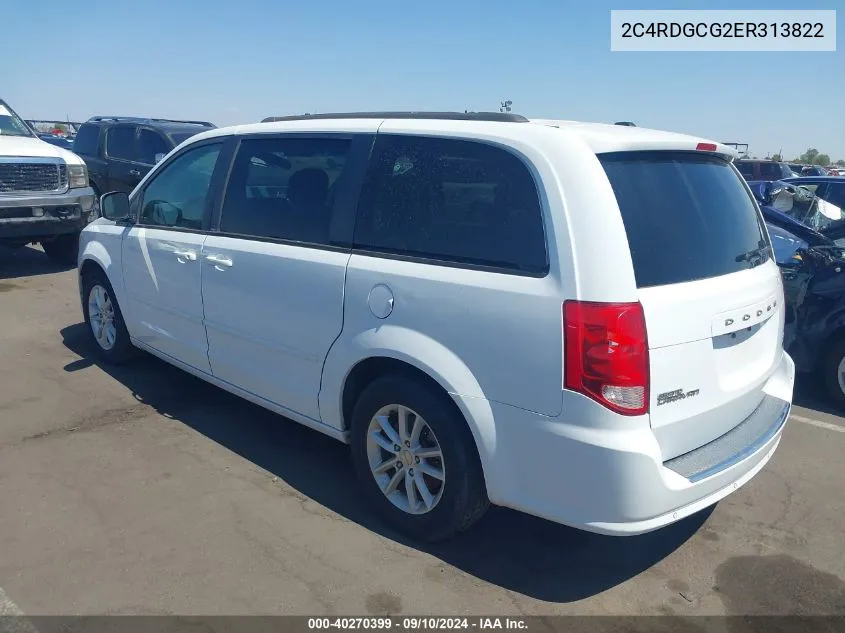 2C4RDGCG2ER313822 2014 Dodge Grand Caravan Sxt