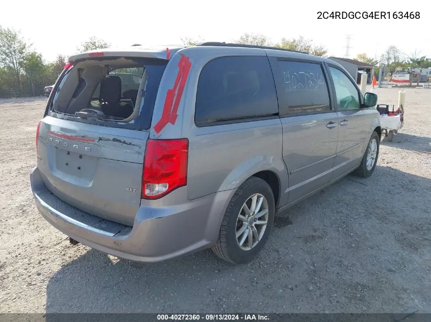 2C4RDGCG4ER163468 2014 Dodge Grand Caravan Sxt