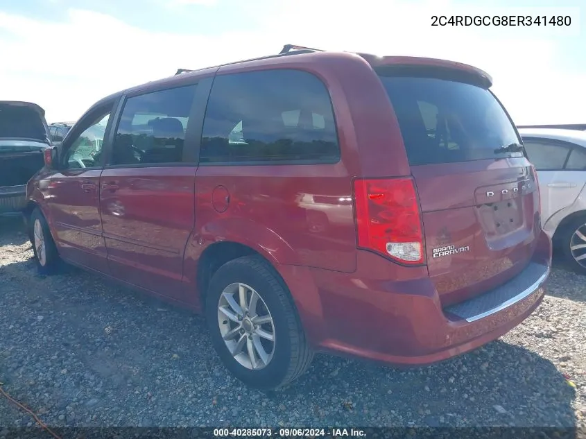 2C4RDGCG8ER341480 2014 Dodge Grand Caravan Sxt