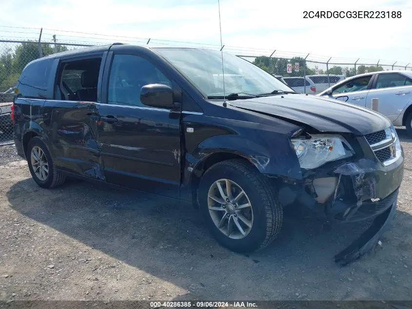 2C4RDGCG3ER223188 2014 Dodge Grand Caravan Sxt 30Th Anniversary