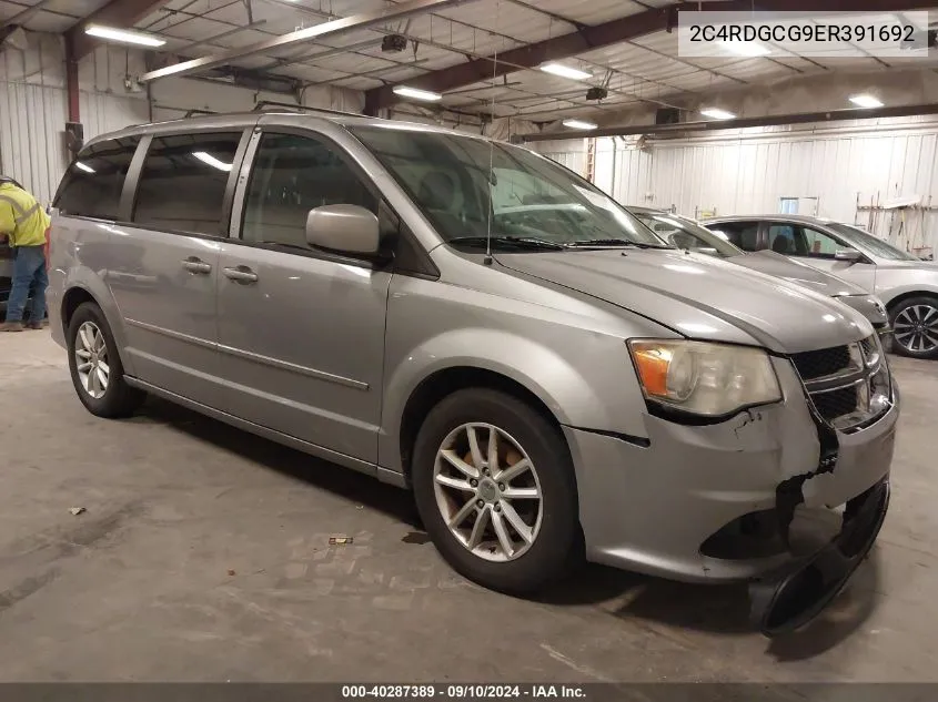 2C4RDGCG9ER391692 2014 Dodge Grand Caravan Sxt