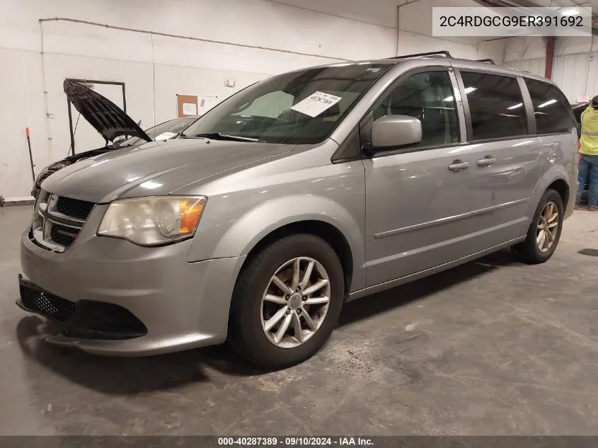 2C4RDGCG9ER391692 2014 Dodge Grand Caravan Sxt