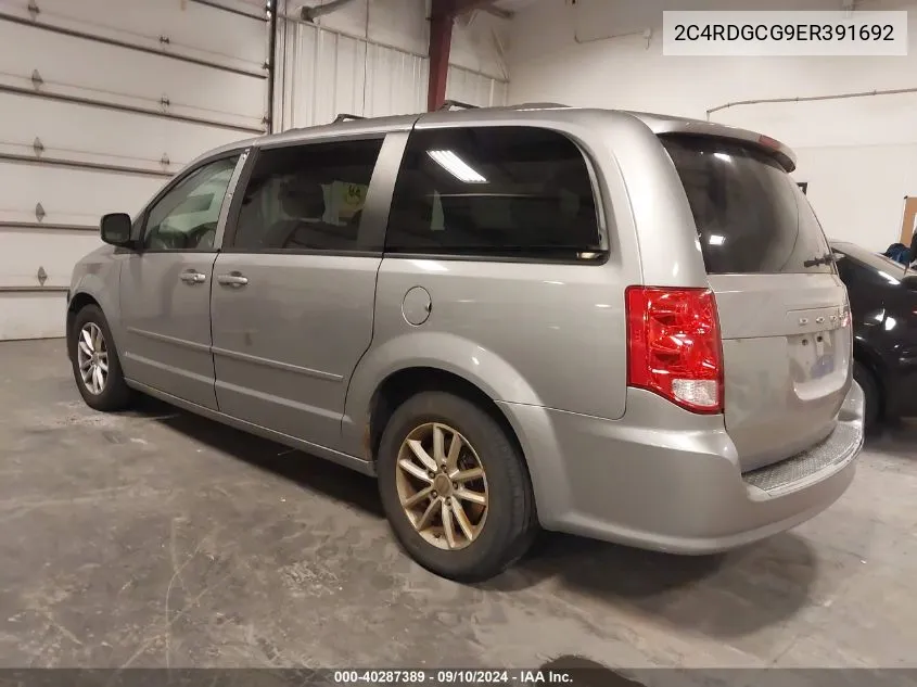 2C4RDGCG9ER391692 2014 Dodge Grand Caravan Sxt