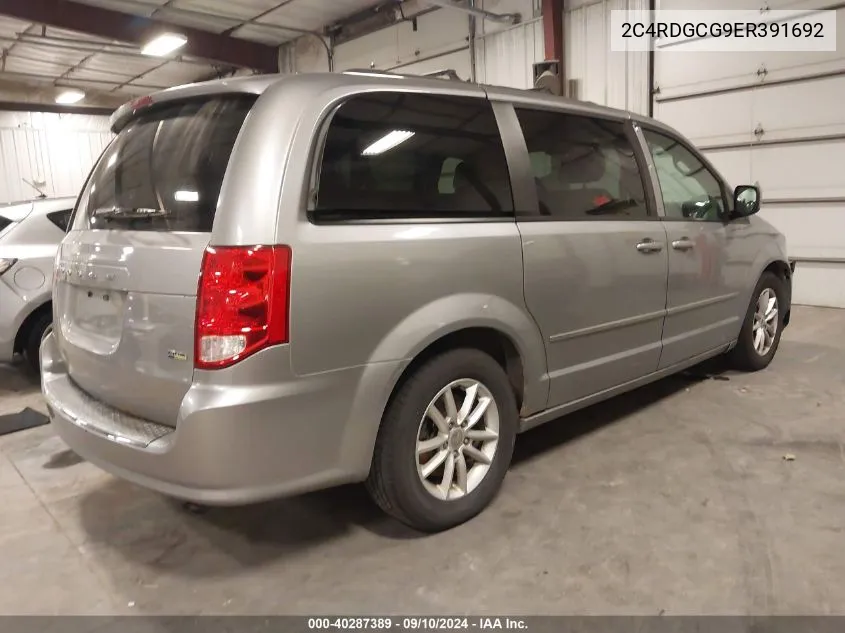 2C4RDGCG9ER391692 2014 Dodge Grand Caravan Sxt