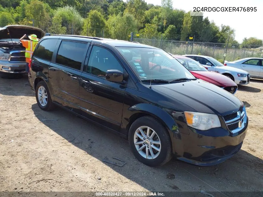 2014 Dodge Grand Caravan Sxt VIN: 2C4RDGCGXER476895 Lot: 40320427