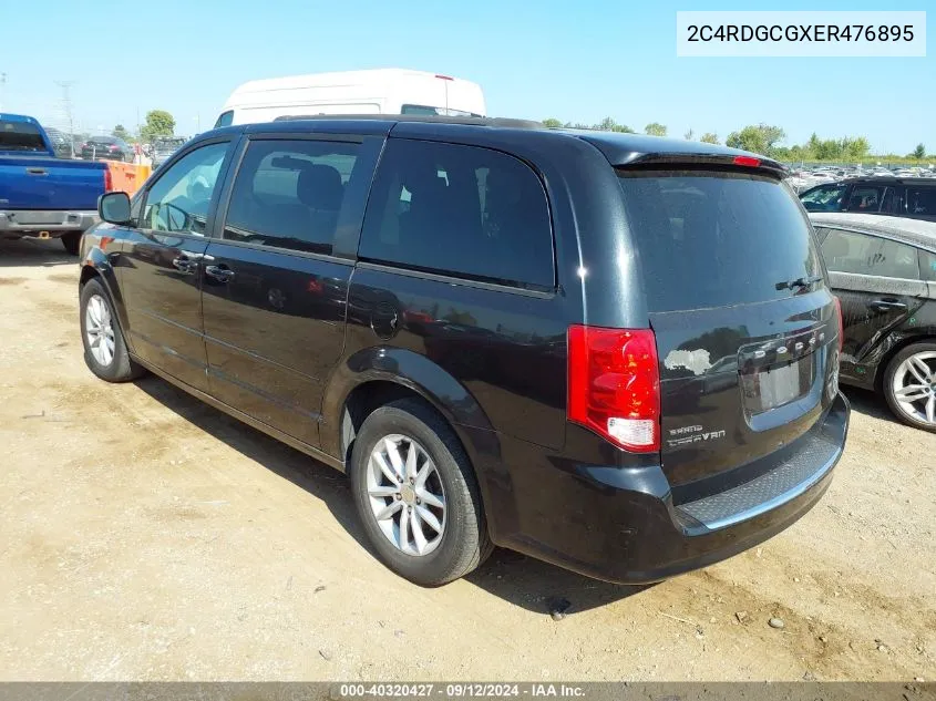 2C4RDGCGXER476895 2014 Dodge Grand Caravan Sxt