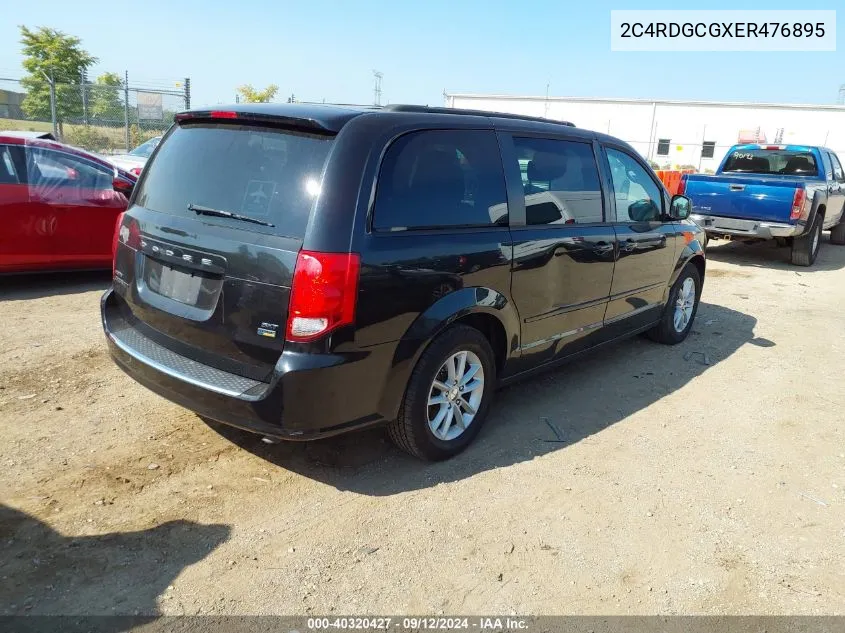 2C4RDGCGXER476895 2014 Dodge Grand Caravan Sxt