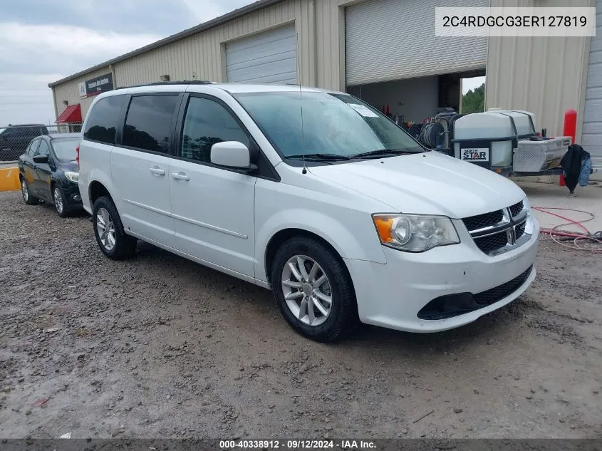 2C4RDGCG3ER127819 2014 Dodge Grand Caravan Sxt