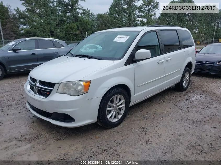 2C4RDGCG3ER127819 2014 Dodge Grand Caravan Sxt