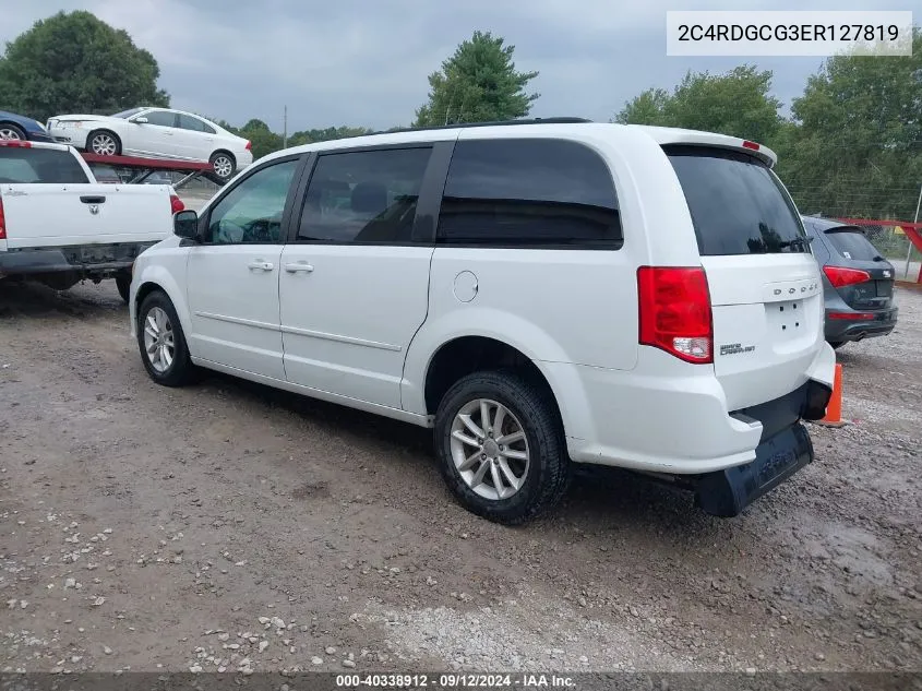 2C4RDGCG3ER127819 2014 Dodge Grand Caravan Sxt