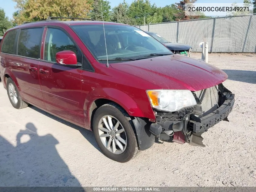 2014 Dodge Grand Caravan Sxt VIN: 2C4RDGCG6ER349271 Lot: 40353881