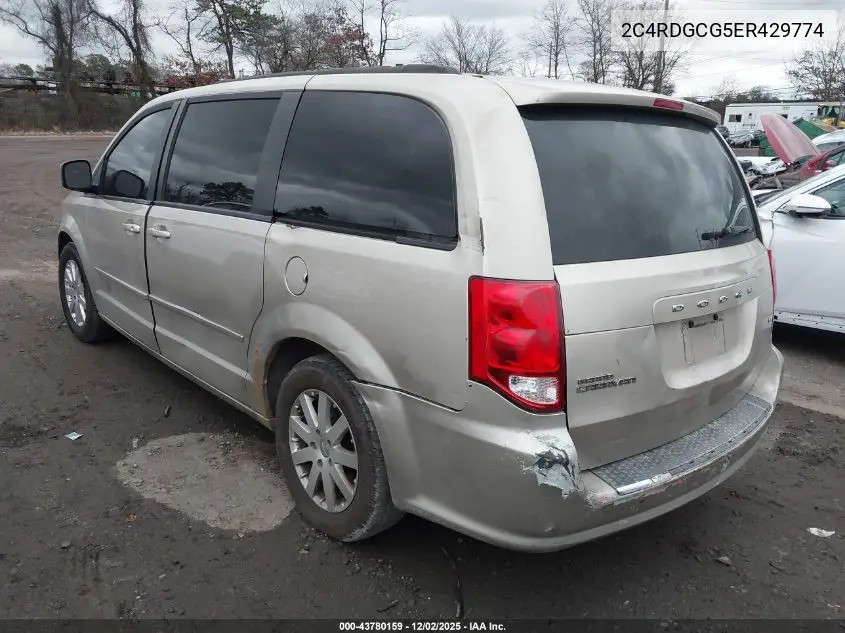 2C4RDGCG5ER429774 2014 Dodge Grand Caravan Sxt