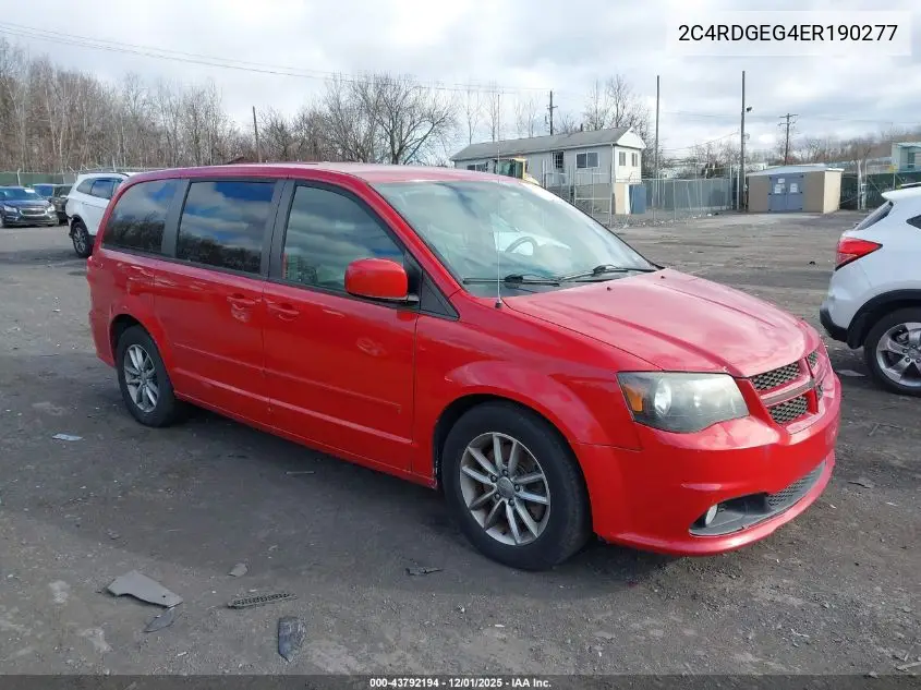 2C4RDGEG4ER190277 2014 Dodge Grand Caravan R/T