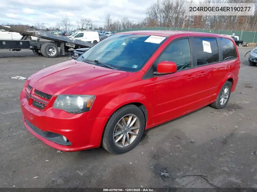 2C4RDGEG4ER190277 2014 Dodge Grand Caravan R/T