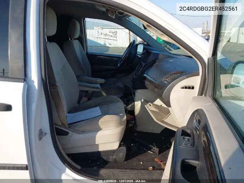 2C4RDGBG2ER452561 2014 Dodge Grand Caravan American Value Pkg