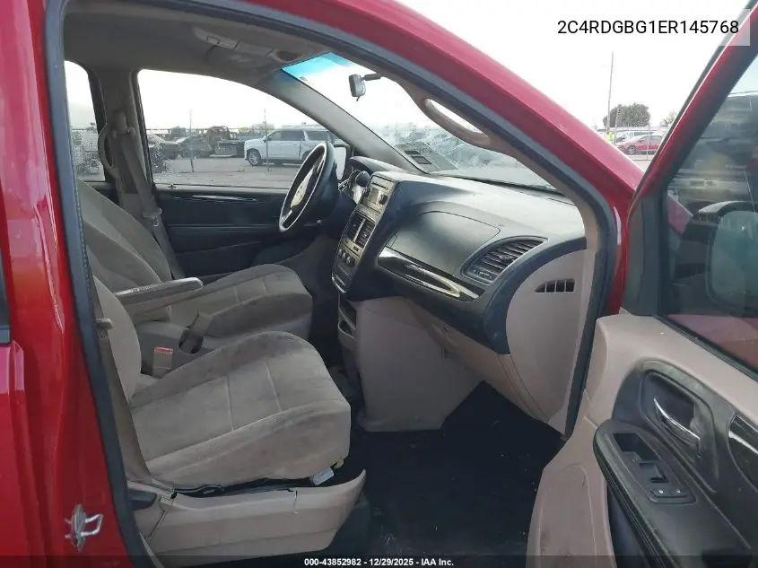 2C4RDGBG1ER145768 2014 Dodge Grand Caravan American Value Pkg