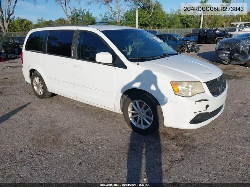 2C4RDGCG6ER273843 2014 Dodge Grand Caravan Sxt