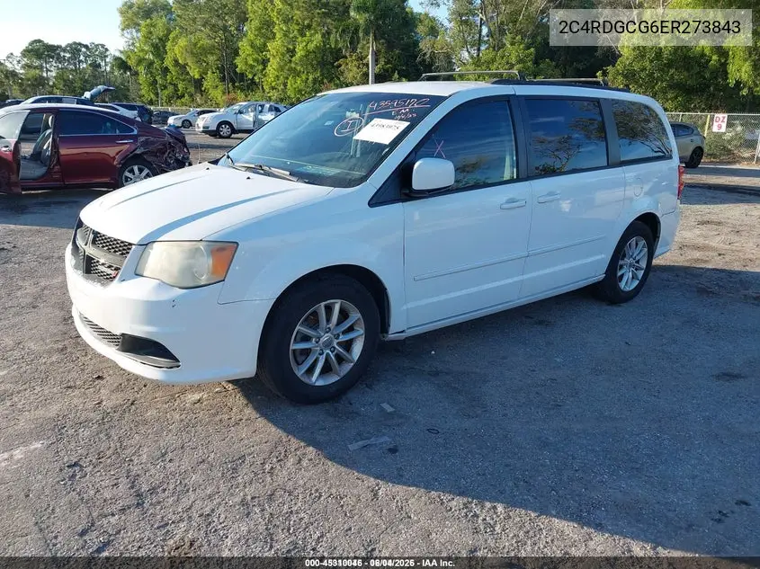2C4RDGCG6ER273843 2014 Dodge Grand Caravan Sxt