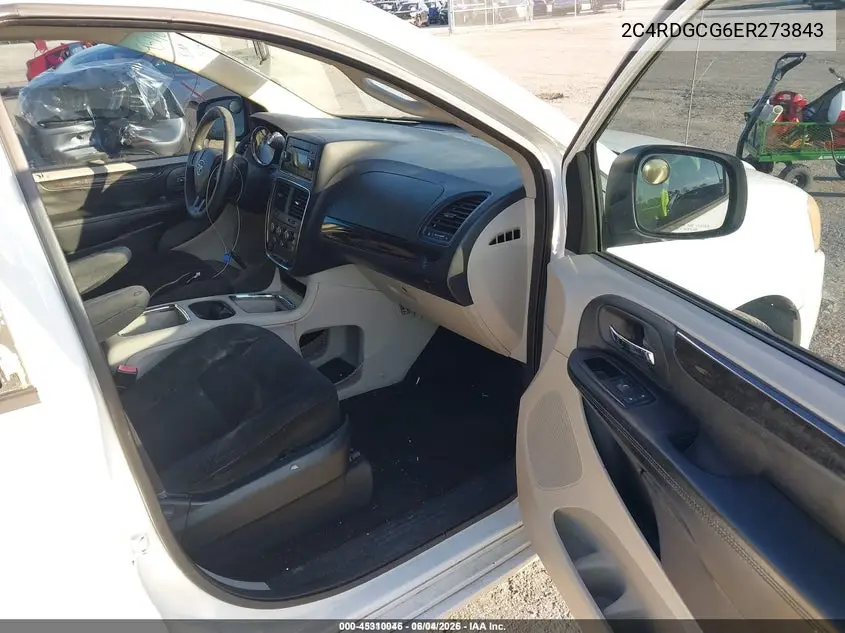 2C4RDGCG6ER273843 2014 Dodge Grand Caravan Sxt